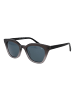 Botaniq Damen Sonnenbrillen Katzenauge Schwarz