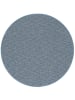 Snapstyle Schlingen Designer Teppich Niva Rund in Blau