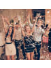 relaxdays 10 x Party Popper in Silber - 40 cm
