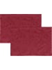 Erwin Müller Jacquard Tischset 2er-Pack Düsseldorf in burgund