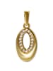 GoldDream Anhänger Gold 333 Gelbgold - 8 Karat Oval Kettenanhänger