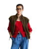 Marc O'Polo DENIM Teddyweste relaxed in Hazelnut Brown