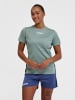 Hummel T-Shirt Hmlmulti Fußball Damen in ICEBERG GREEN