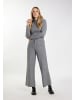 DreiMaster Damen Strickhose in Grau Melange