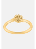 Diamant Exquis Ring aus 375 Gelbgold mit Diamant