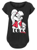 F4NT4STIC Long Cut T-Shirt Looney Tunes Classic Lola Bunny in schwarz