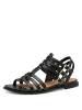 Tamaris Sandalette in schwarz