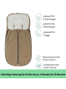 fillikid Sommerfußsack Light Big 100x50 cm Exklusiv in Taupe