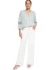 Zero  Schlupfbluse mit Streifen in Cream/Blue