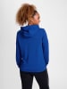 Hummel Reißverschluss Kapuzenpullover Hmlauthentic Damen in TRUE BLUE