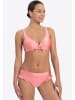 Beachlife Bikini-top Pink Shine in pink_animalprint