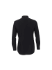 Venti Langarm FreizeitHemd für Herren in schwarz