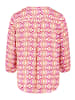 CARTOON Blusenshirt mit Muster in Pink/Apricot