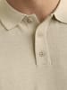 Jack & Jones Gestricktes Polo in White Pepper