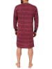 NORMANN Nachthemd langarm print - 48434 in rot