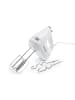 Gourmet Maxx Handmixer 250W weiß inkl. Rührbesen und Knethaken Weiß