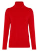 Tamaris Strickpullover in rot mélange