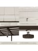 tectake Garten-Loungeset Comosa höhenverstellbare Füße, braun/beige
