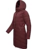 ragwear Steppmantel Dizzie Coat in Wine Red022