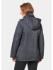 GOLDNER Kurzgröße:  Jacke mit Kapuze in graphit