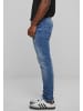 2Y Studios 2Y Studios Herren 2Y Destroyed Slim Fit Jeans in blue