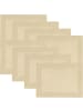 Erwin Müller Tischset 8er-Pack Lissabon in beige
