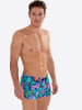 HOM Badehose Balata Swim Shorts in navy print