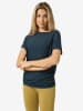 super.natural Merino T-Shirt W YOGA LOOSE TEE in blau