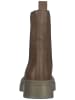 Lazamani Stiefelette in Taupe