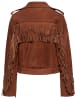 Queen Kerosin Lederjacke in Braun