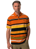 Boston Park Poloshirt in dunkelorange