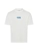 Nils Sundström T-Shirt in weiß blau