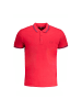 cavalli CLASS Rotes Baumwoll-Polohemd