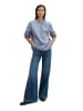 Marc O'Polo Streifenbluse regular in Medium Blue