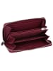 Esquire Nizza Geldbörse RFID Schutz Leder 18.5 cm rot