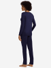 Hanro Pyjama Malena in Night Blue
