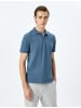 KOTON TSHIRT SS POLO in Blau