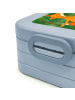 Mr. & Mrs. Panda Lunchbox Fuchs Ballerina Design mit Spruch in Blau Pastell