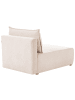 Beliani Sofaelement NERBO in Beige/Braun - (W) 100 x (H) 97 x (L) 154 cm