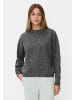 Camel Active Oversize-Sweatshirt aus 100% Baumwolle in Dunkelgrau