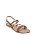 Les Tropéziennes par M Belarbi Ledersandalen Les Baden Braun