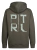 Petrol Industries Lässiger Hoodie mit Print Millplace in Schwarz
