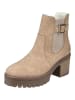 rieker Stiefelette in Beige/Braun