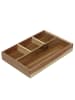 Excellent Houseware Besteckschubladeneinsatz LUNU in Braun, (B) 20 x (H) 4,5 x (L) 30 cm