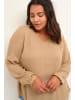 KAFFE curve Langarm-Bluse KCami Regular fit in Petrified Oak