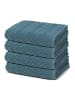 Ross 4 X Handtuch im Set Sensual Skin Zopf in Pazifik