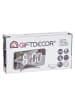 GIFTDECOR Digitaler LED-Wecker in weiß