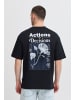 BLEND T-Shirt BHJAMIL in Schwarz