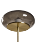 Beliani Stehleuchten NITH in Grau/Messing - (W) 29 x (H) 140 x (L) 29 cm