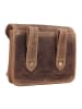 Greenburry Vintage Gürteltasche Leder 15 cm in sattelbraun